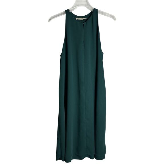 Ann Taylor Loft Hunter Green Tank Keyhole Dress size Small - Picture 1 of 6